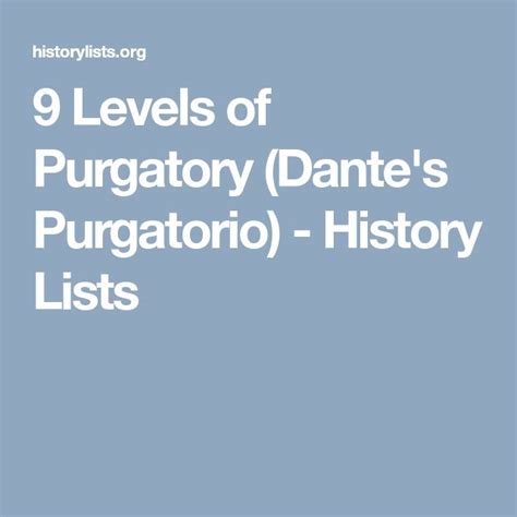 stakes of purgatory|9 Levels of Purgatory (Dante's Purgatorio) .